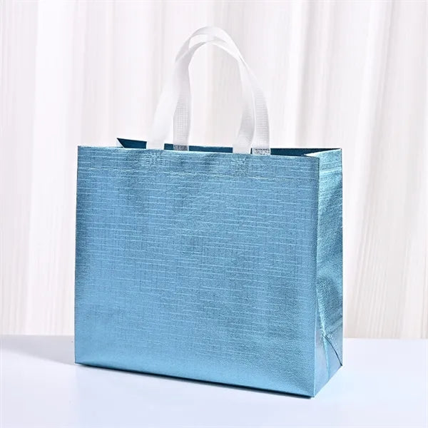 Metallic Laminated Non-Woven Shopping Tote Bag