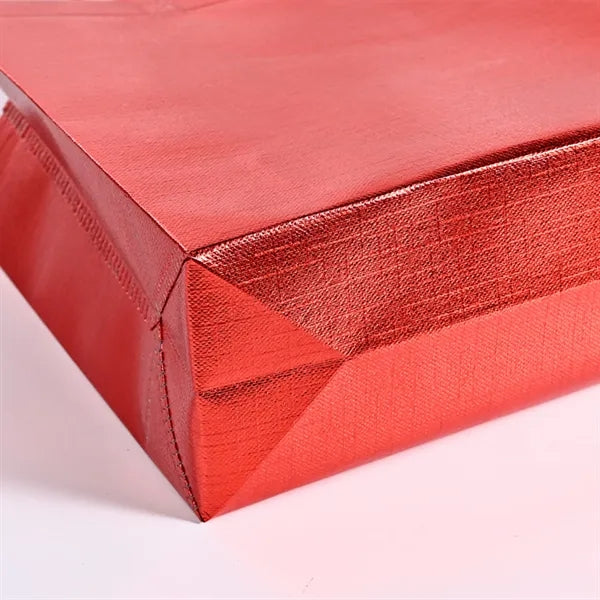 Metallic Laminated Non-Woven Shopping Tote Bag