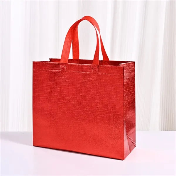 Metallic Laminated Non-Woven Shopping Tote Bag