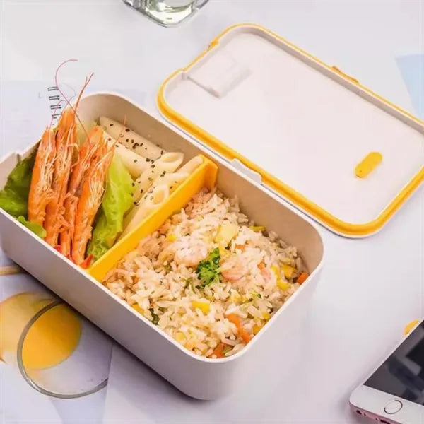 Hard Shell Lunch Box With Vent And Phone Stand