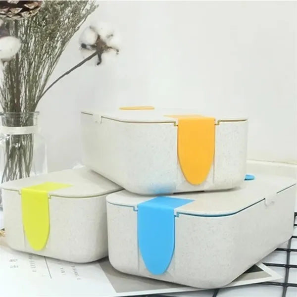 Hard Shell Lunch Box With Vent And Phone Stand
