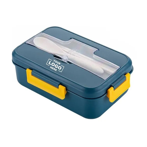 Eco Wheat Straw Lunch Box Set With Utensils