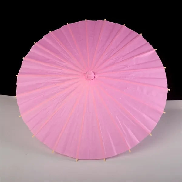 Handmade Bamboo Oil-Paper DIY Umbrella 24"