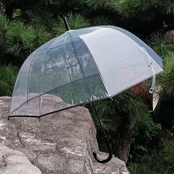 Oversized Clear Bubble Dome Umbrella 47"