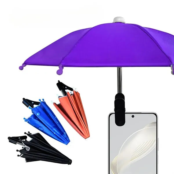 Mini Bike-Mounted Sunshade Umbrella For Phones