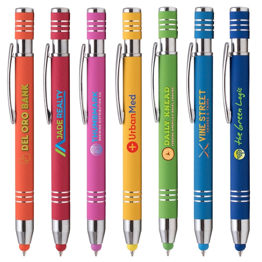 Marin Softy w/ Stylus - ColorJet- Full Color Metal Pen