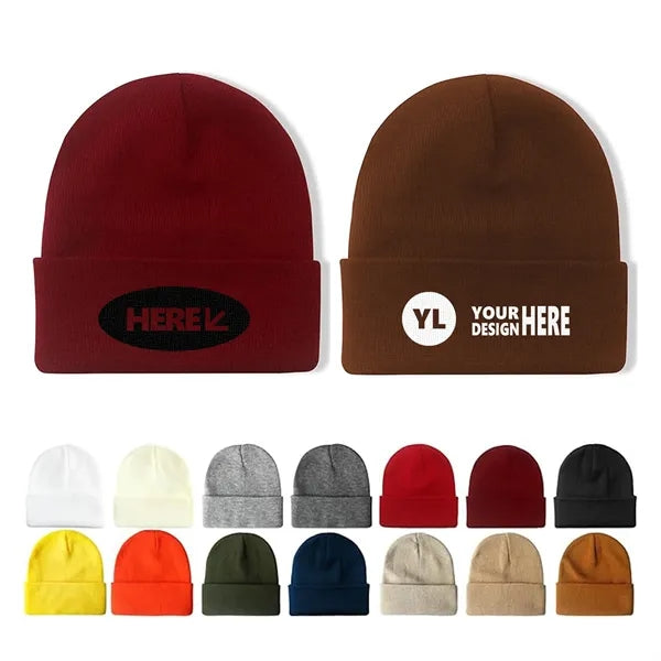 Thick And Warm Knitted Hat