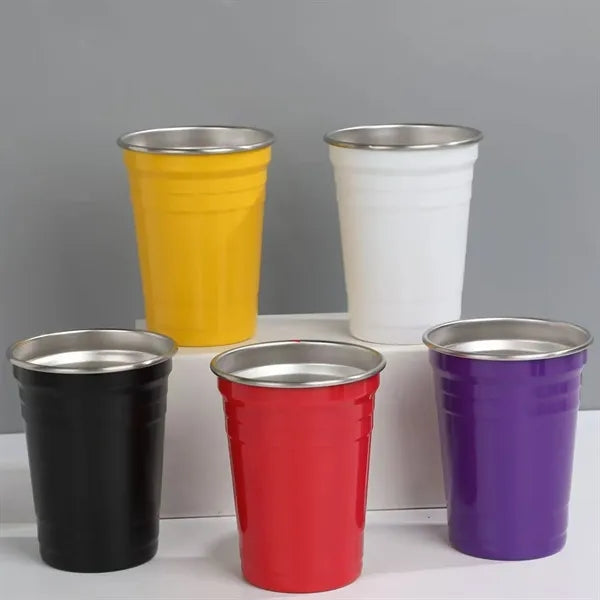 Logo 17oz Stainless Steel Tumbler