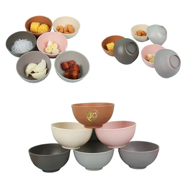 Biodegradable Plant Fiber Lightweight Picnic Bowl