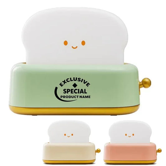 Cute Toaster Shape LED Decorative Table Lamp