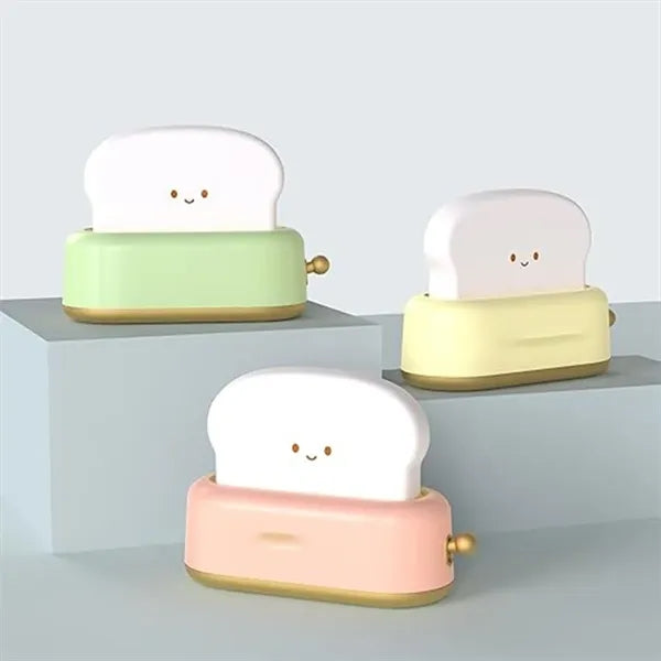 Cute Toaster Shape LED Decorative Table Lamp