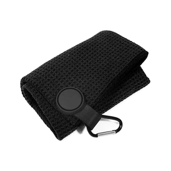 Round Magnetic Microfiber Golf Towel