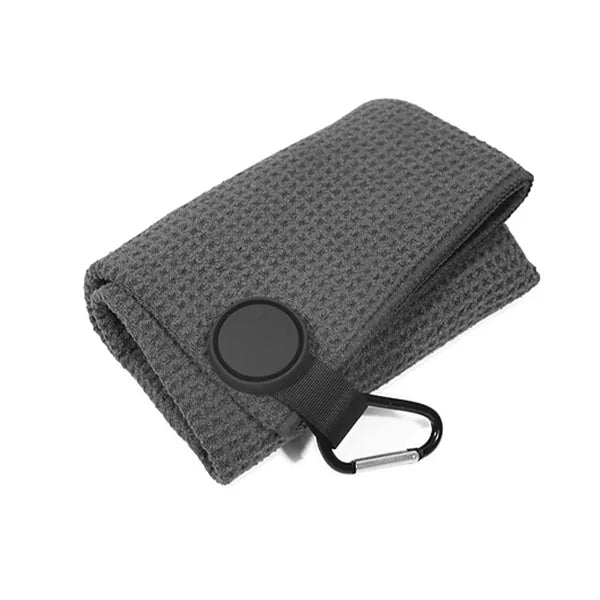 Round Magnetic Microfiber Golf Towel
