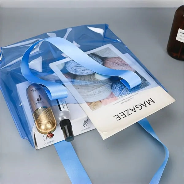 Clear Versatile Waterproof Stain Resistant Tote Bag