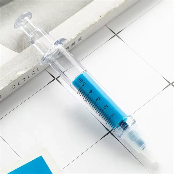 Syringe Shape Highlighter with Scale