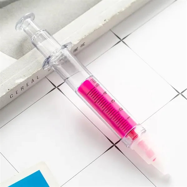 Syringe Shape Highlighter with Scale