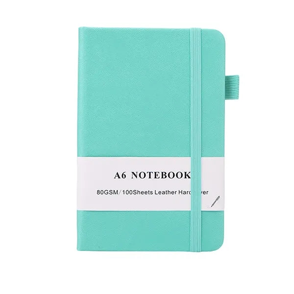 A6 200 Pages Leather Journal Notebook