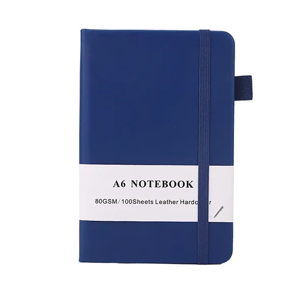 A6 200 Pages Leather Journal Notebook