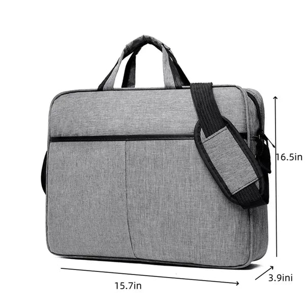 15.6in Water-resistant Laptop Sleeve Case with Shoulder Stra