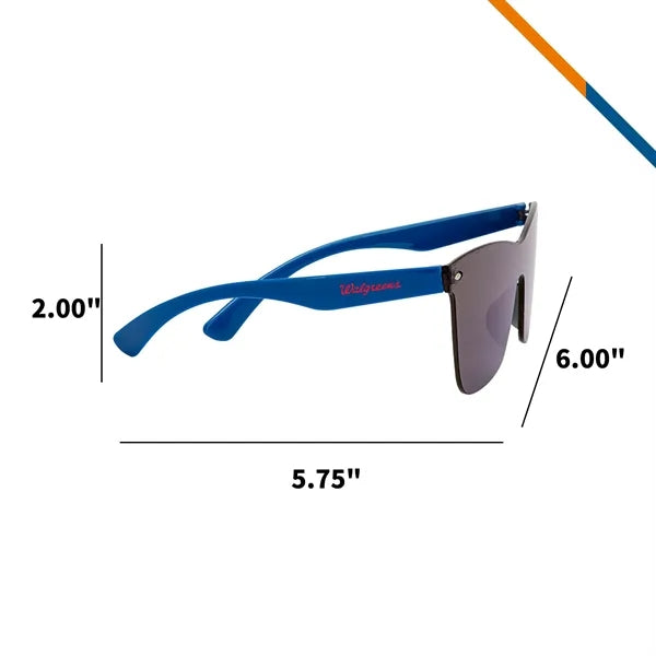 Soleil Mirror Coated Sunglasses