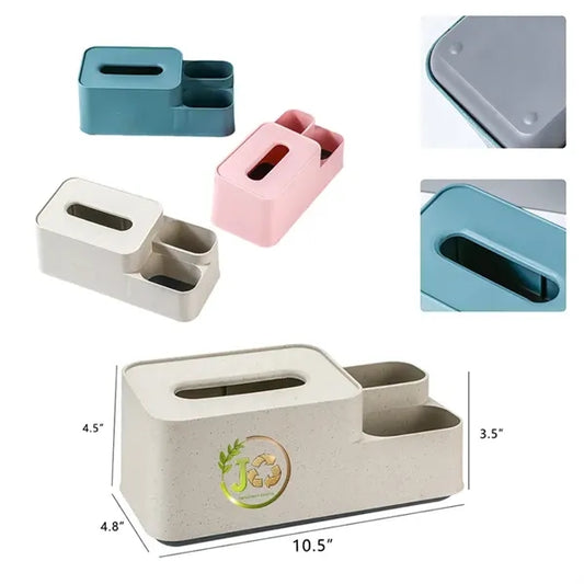 Wheat Straw Tissue Multifunctional Storage Box