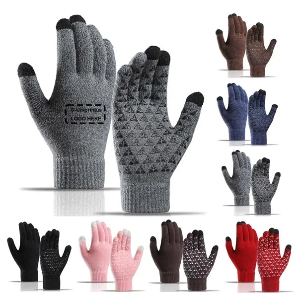 Knit Touchscreen Winter Gloves