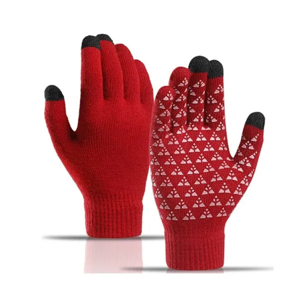 Knit Touchscreen Winter Gloves