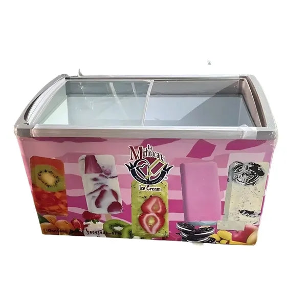 300L Showcase chest freezer