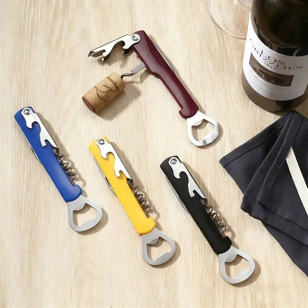 Multi-Function Pocket Utility Knife/Bottle Opener