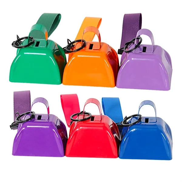 3Inch Cowbells with Handle for Sporting Events Noise Maker