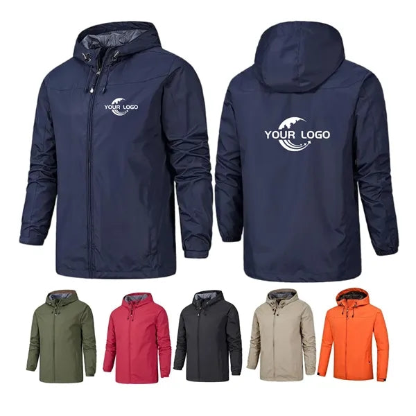 Men's Spring-Autumn Hooded Sports/outdoor Jacket