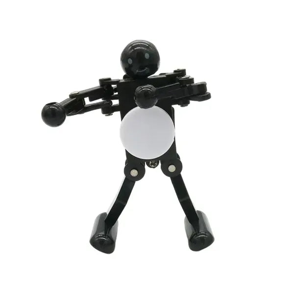 Funny Spring Wind-up Dancing Walking Robot Toy for Kids