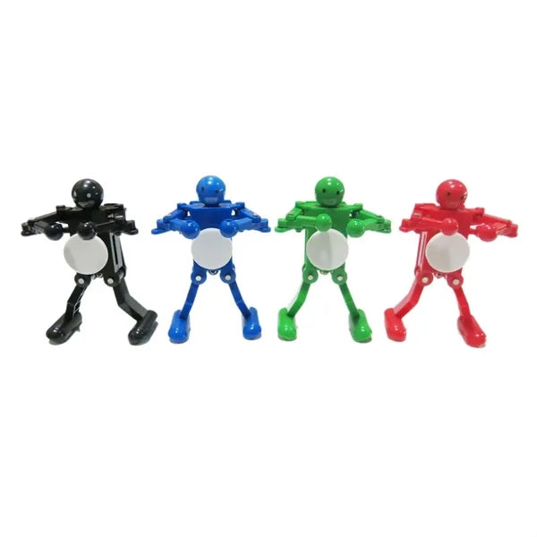 Funny Spring Wind-up Dancing Walking Robot Toy for Kids