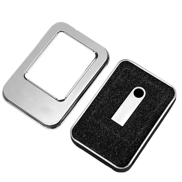 Metal USB Flash Drive with keychain 4GB - 128GB