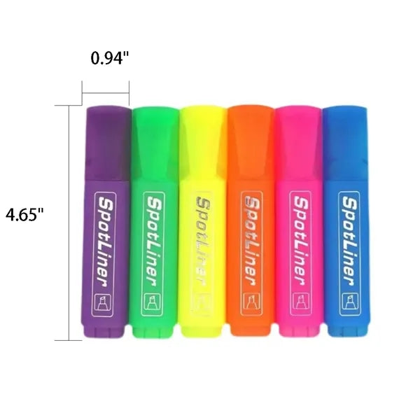 Aesthetic Highlighters Chisel Tip Marker Pens Sets
