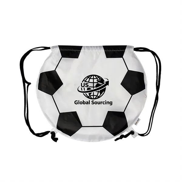 Ball Design Drawstring Bag - Soccer