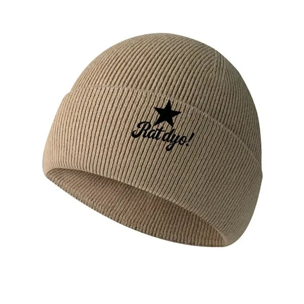 Spring and autumn thin knitted hat