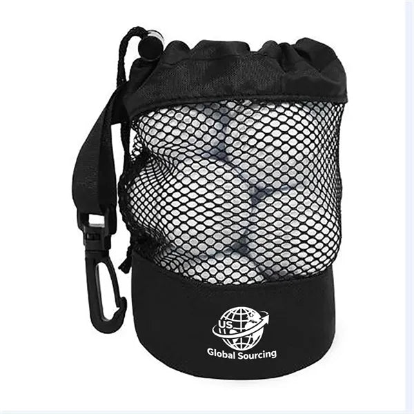 Golf Balls Storage Drawstring Bag
