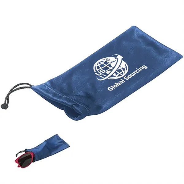 Microfiber Glass Pouch With Drawstring
