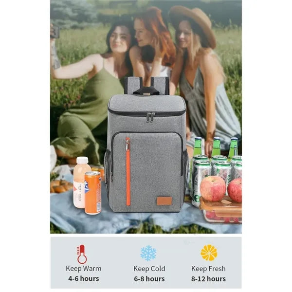 Large Capacity Outdoor Insulated Cooler Bag