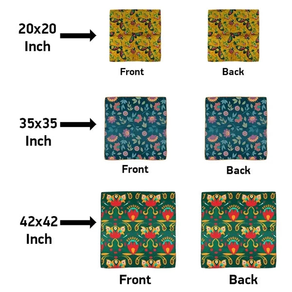 100% Mulberry Silk Square Bandanna