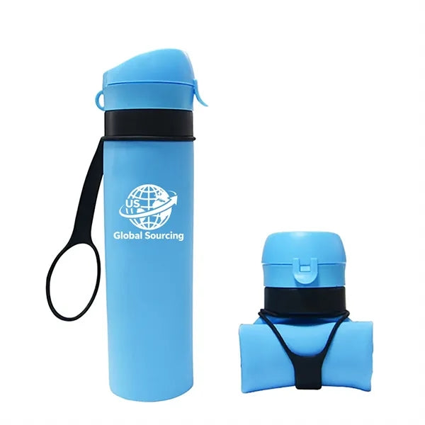 20oz Sports Folding Water Bottle