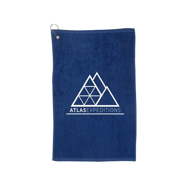 Golf Towel With Grommet And Hook