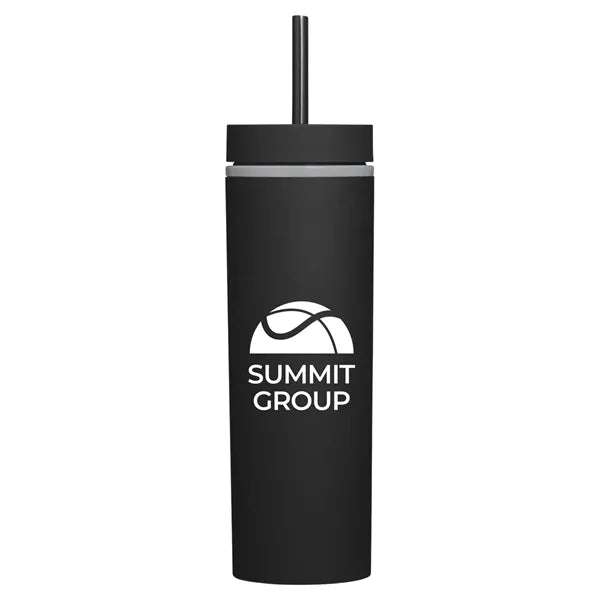 Adventure 16 oz Insulated Tumbler With Straw