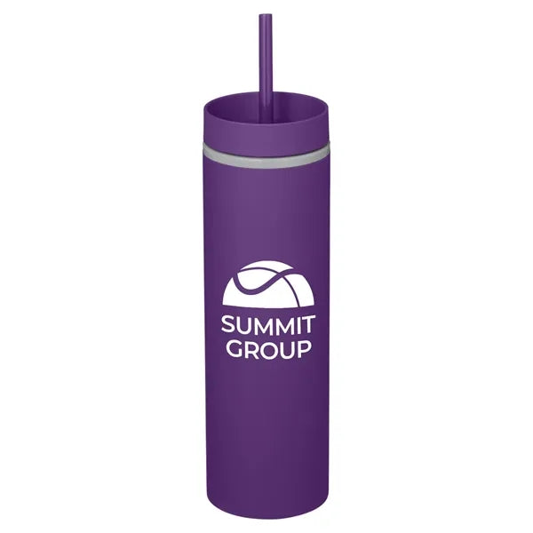 Adventure 16 oz Insulated Tumbler With Straw