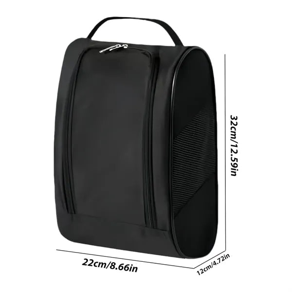 Portable Golf Shoe Bag with Ventilation for Travel Sports