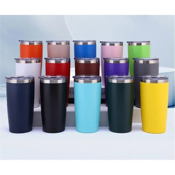 20oz Stainless Steel Car Tumbler Insulated Travel Mugs Cups
