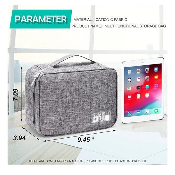 Electronics Organizer Travel Cable Organizer Digital Bag