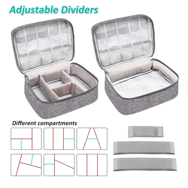 Electronics Organizer Travel Cable Organizer Digital Bag
