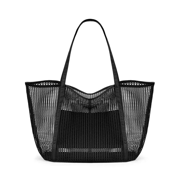 Mesh Beach Tote Womens Shoulder Handbag